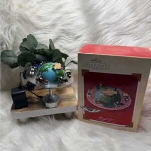 Hallmark & Harley Davidson Around the World Keepsake ornament